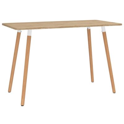 Ensemble de salle à manger 5 pièces Homestorecity taupe 6
