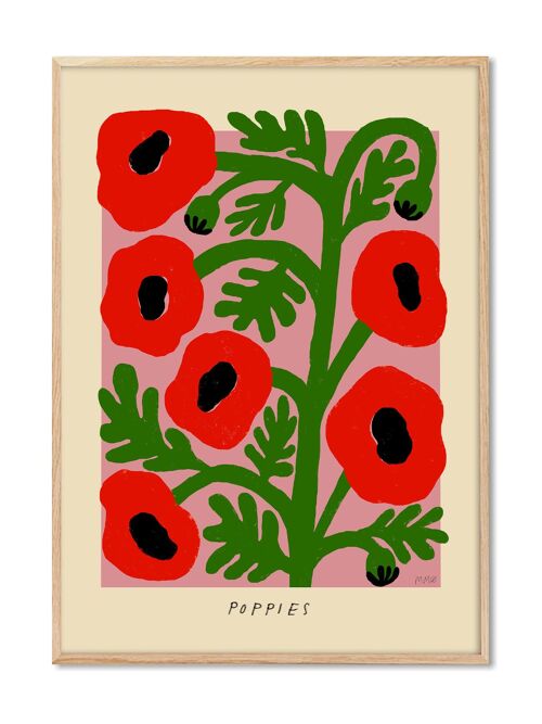 Madelen - Poppies - 50x70 cm