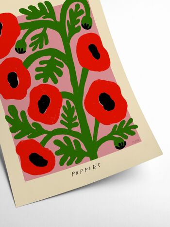 Madelen - Coquelicots - 70x100 cm 2