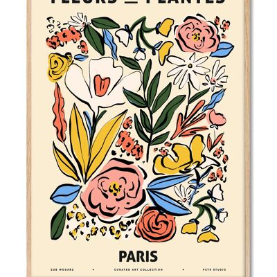 Zoé - Fleurs et Plantes - Paris - 30x40 cm