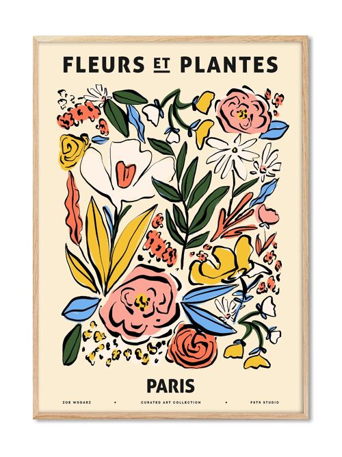 Zoe - Fleurs et Plantes - Paris - 50x70 cm