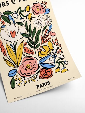 Zoé - Fleurs et Plantes - Paris - 50x70 cm 2