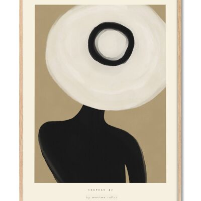 Maxime - Chapeau #2 - 30x40 cm