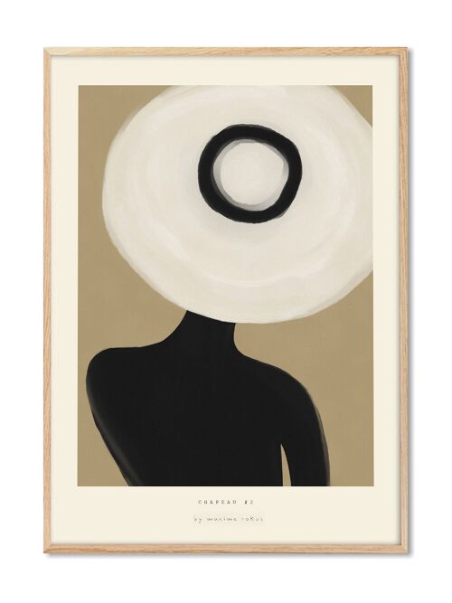 Maxime - Chapeau #2 - 70x100 cm