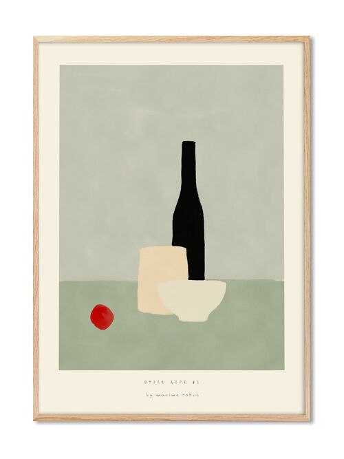 Maxime - More wine plz #3 - 50x70 cm