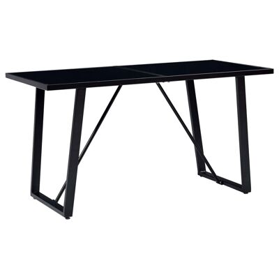 Juego de comedor Homestorecity de 7 piezas de piel sintética gris 2