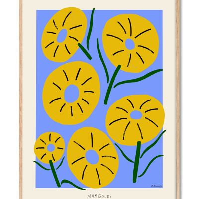 Madelen - Ringelblumen - 70x100 cm