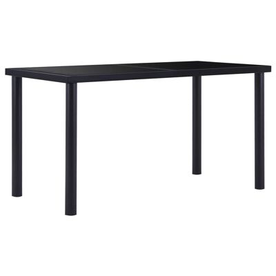 Juego de comedor Homestorecity de 7 piezas de gamuza sintética gris 2
