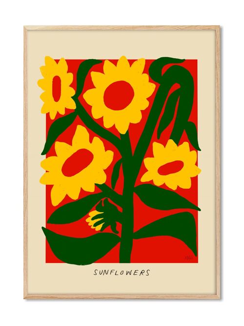 Madelen - Sunflowers - 70x100 cm