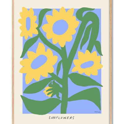 Madelen - Sonnenblumen II - 30x40 cm