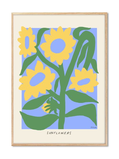 Madelen - Sunflowers II - 50x70 cm