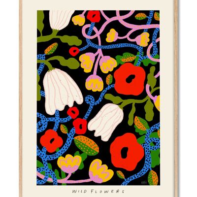 Madelen - Fleurs sauvages - 50x70 cm