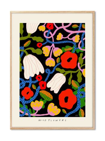 Madelen - Fleurs sauvages - 50x70 cm 1