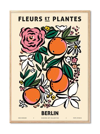 Zoé - Fleurs et Plantes - Berlin - 30x40 cm 1