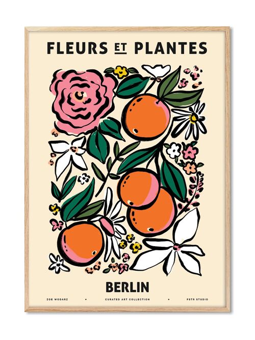 Zoe - Fleurs et Plantes - Berlin - 50x70 cm