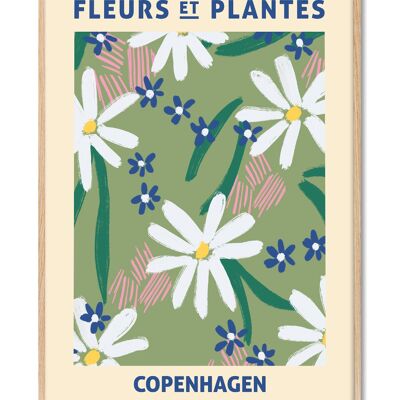 Zoe - Fleurs et Plantes - Copenhague - 30x40 cm