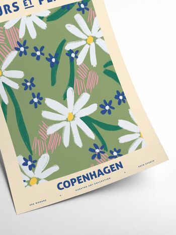 Zoé - Fleurs et Plantes - Copenhague - 30x40 cm 2