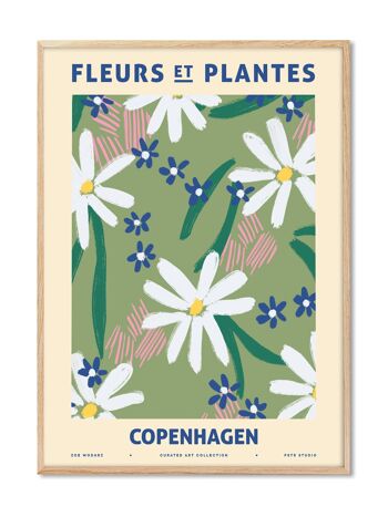 Zoé - Fleurs et Plantes - Copenhague - 50x70 cm 1