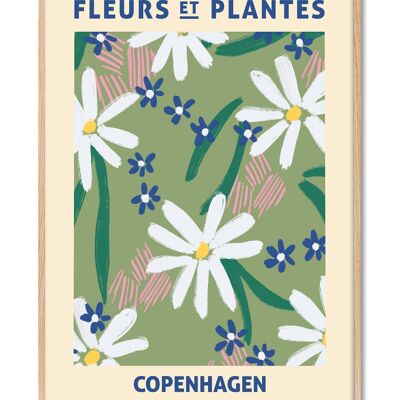 Zoe - Fleurs et Plantes - Copenaghen - 70x100 cm