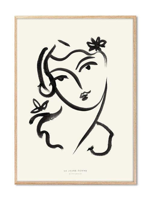 Coco - La Jeune Femme - 30x40 cm