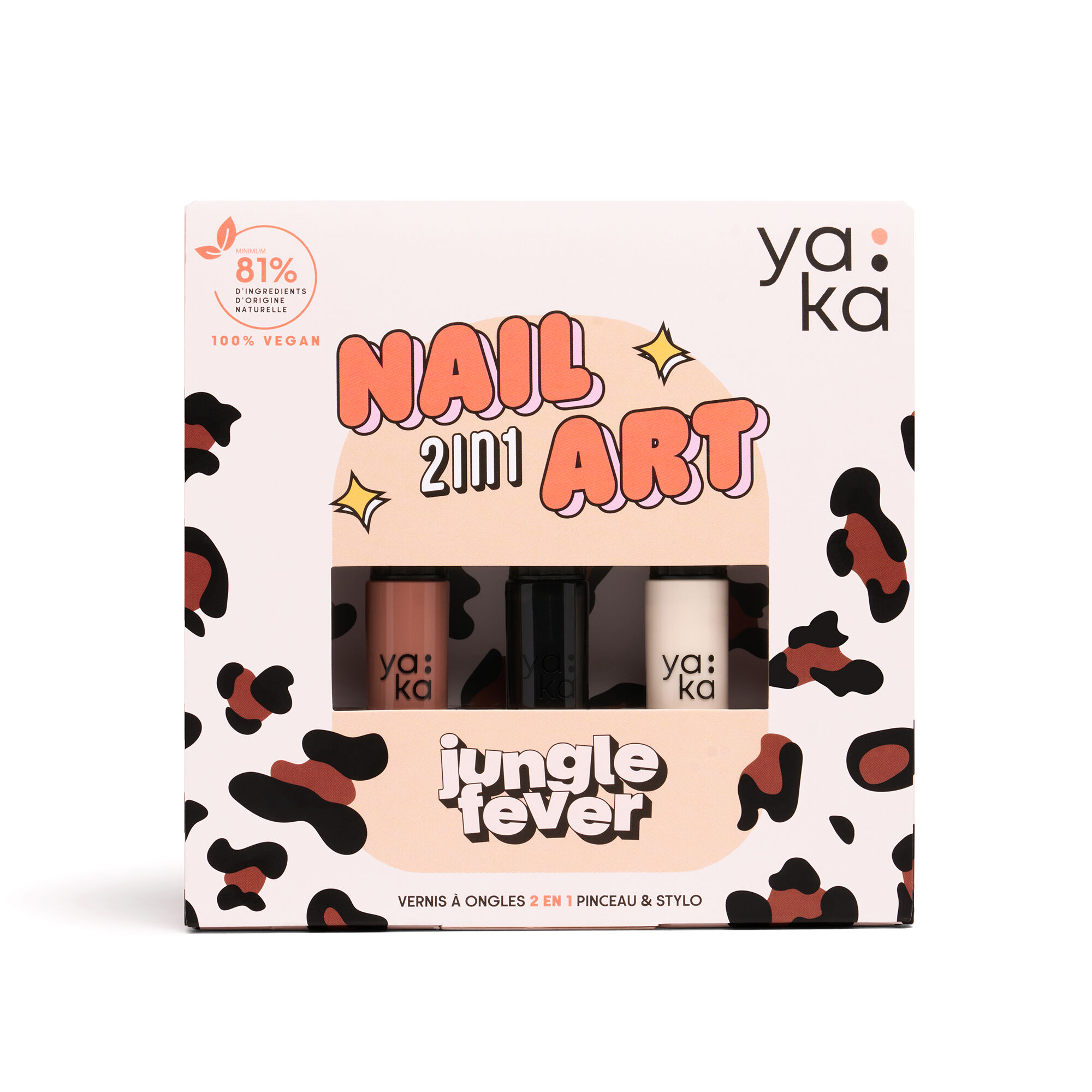 Special nail art nail polish set - JUNGLE FEVER