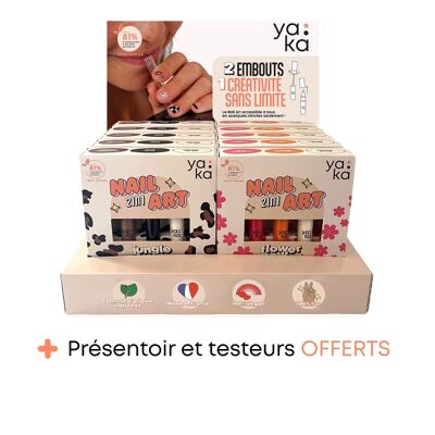 Pack implantation coffret nail art