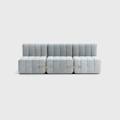 Curt Set 6 - par exempleb.Canapé 3 places flexible - Barcelona - River - V3347/33 (Bleu clair)