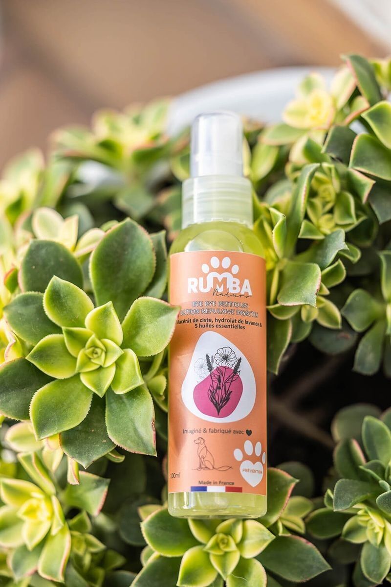 Lotion Répulsive Naturelle pour Chiens - Protection contre les Insectes