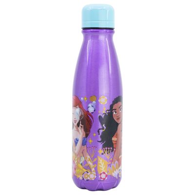 STOR FLACONE ALLUMINIO PER BAMBINI 600 ML PRINCIPESSA CUORE CORAGGIOSO
