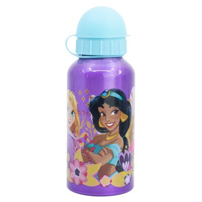 STOR PICCOLA BOTTIGLIA IN ALLUMINIO 400 ML PRINCIPESSA CUORE CORAGGIOSO