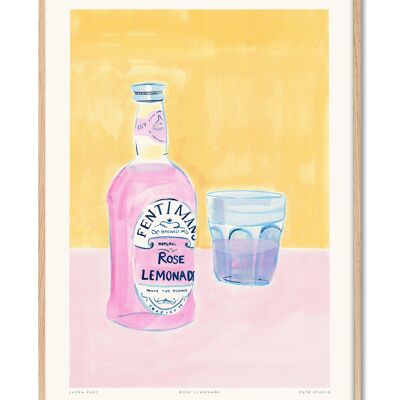 Laura - Rosenlimonade - 30x40 cm