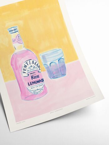 Laura - Limonade à la Rose - 50x70 cm 2