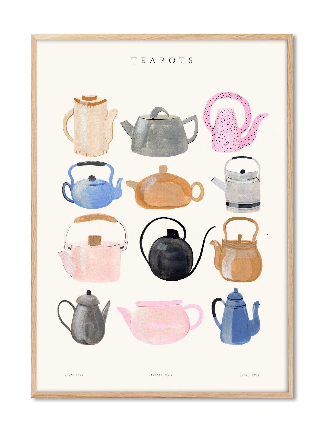 Laura - Teekannen - 30x40 cm