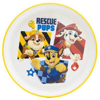 STOR PLATO ANTIDESLIZANTE PREMIUM BICOLOR PAW PATROL BOY RESCUE PUPS