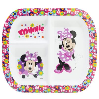 STOR Piatto rettangolare diviso St Minnie Bold Florals