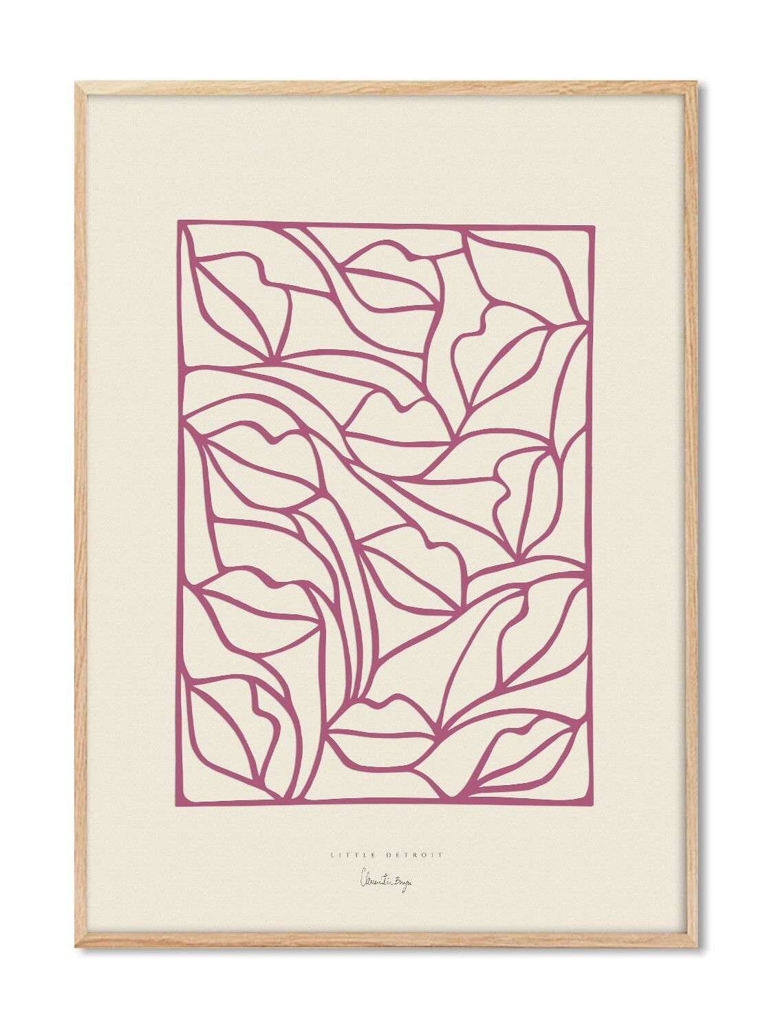 Little Detroit - Bisous non. 02 - 70x100cm