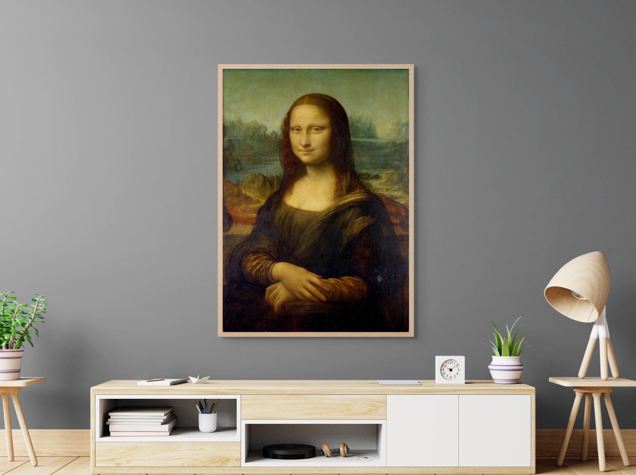 Poster della Monna Lisa – Decorazione murale Da Vinci – Poster classico della Monna Lisa