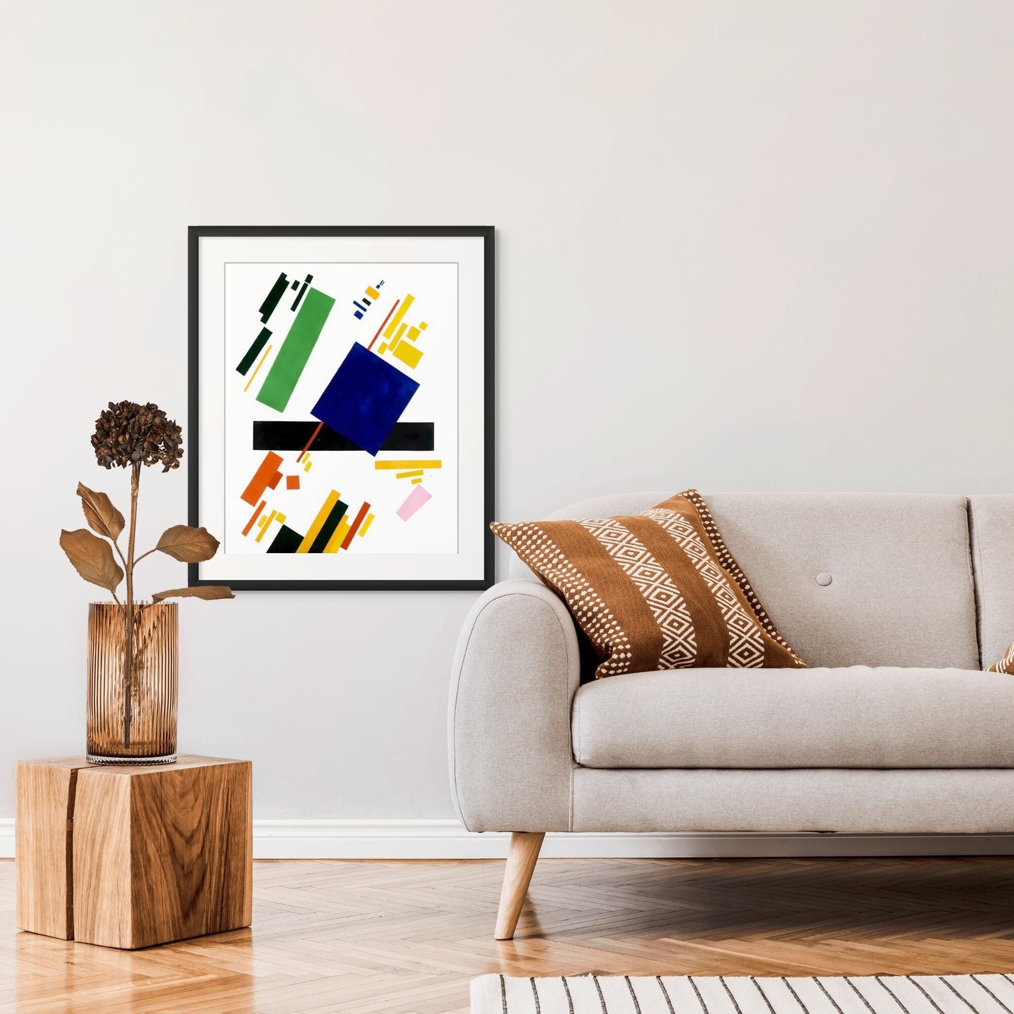 Poster Premium: Stampa artistica suprematista di Kasimir Malevich – Astrazione geometrica 1916 – Arte astratta suprematista