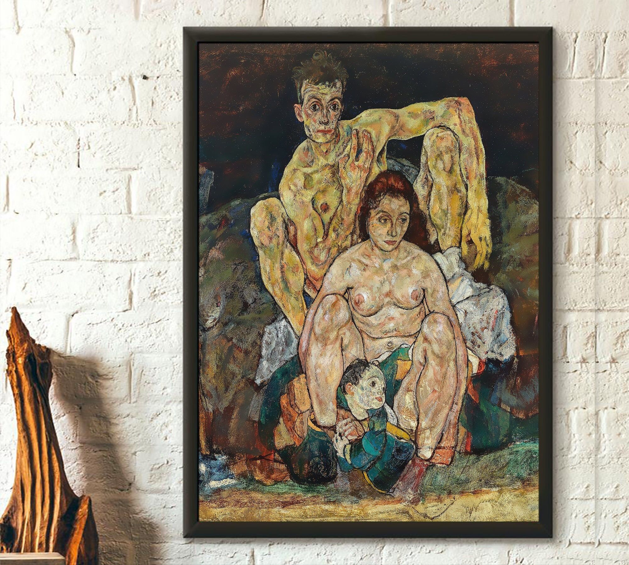 Famiglia di Egon Schiele – Stampa artistica di alta qualità – Idea regalo unica