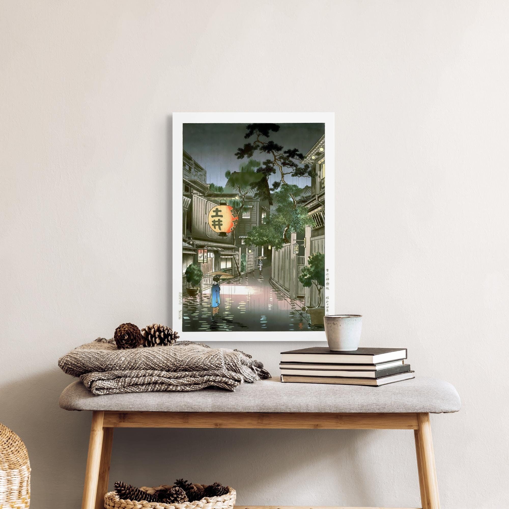 Arte giapponese Tsuchiya Koitsu Serata a Ushigome – Stampa Ukiyo-e – Periodo Edo