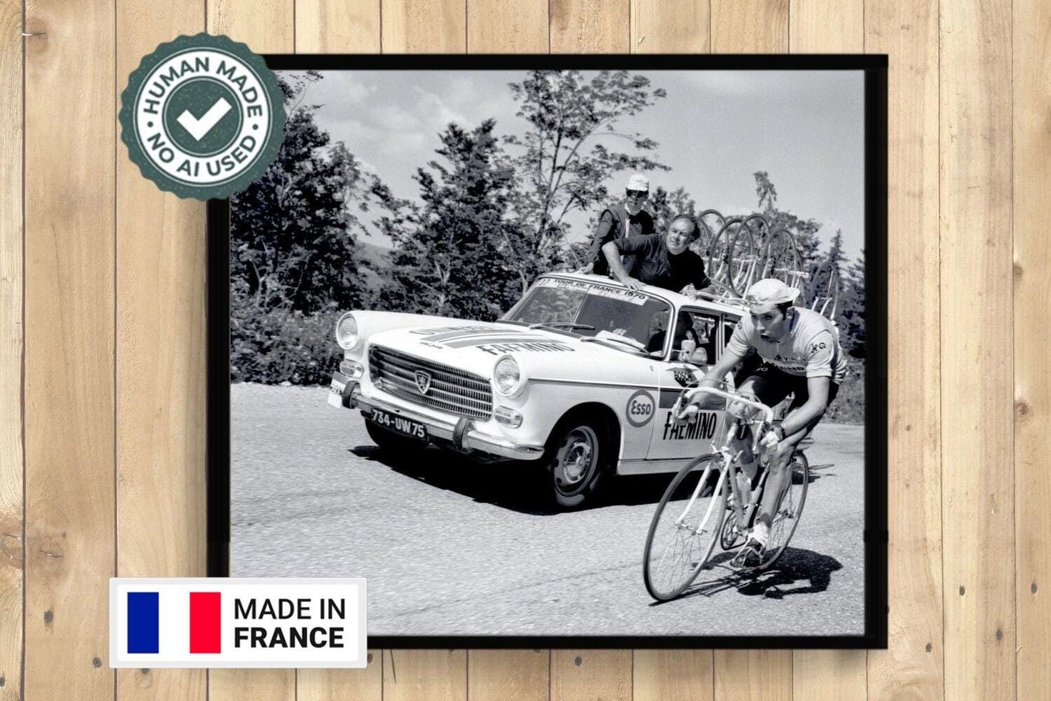 Poster vintage del Tour de France – Stampa ciclistica premium – Fotografia ciclistica