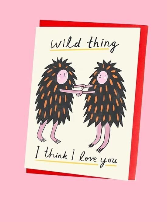 Carte de vœux Wild Thing