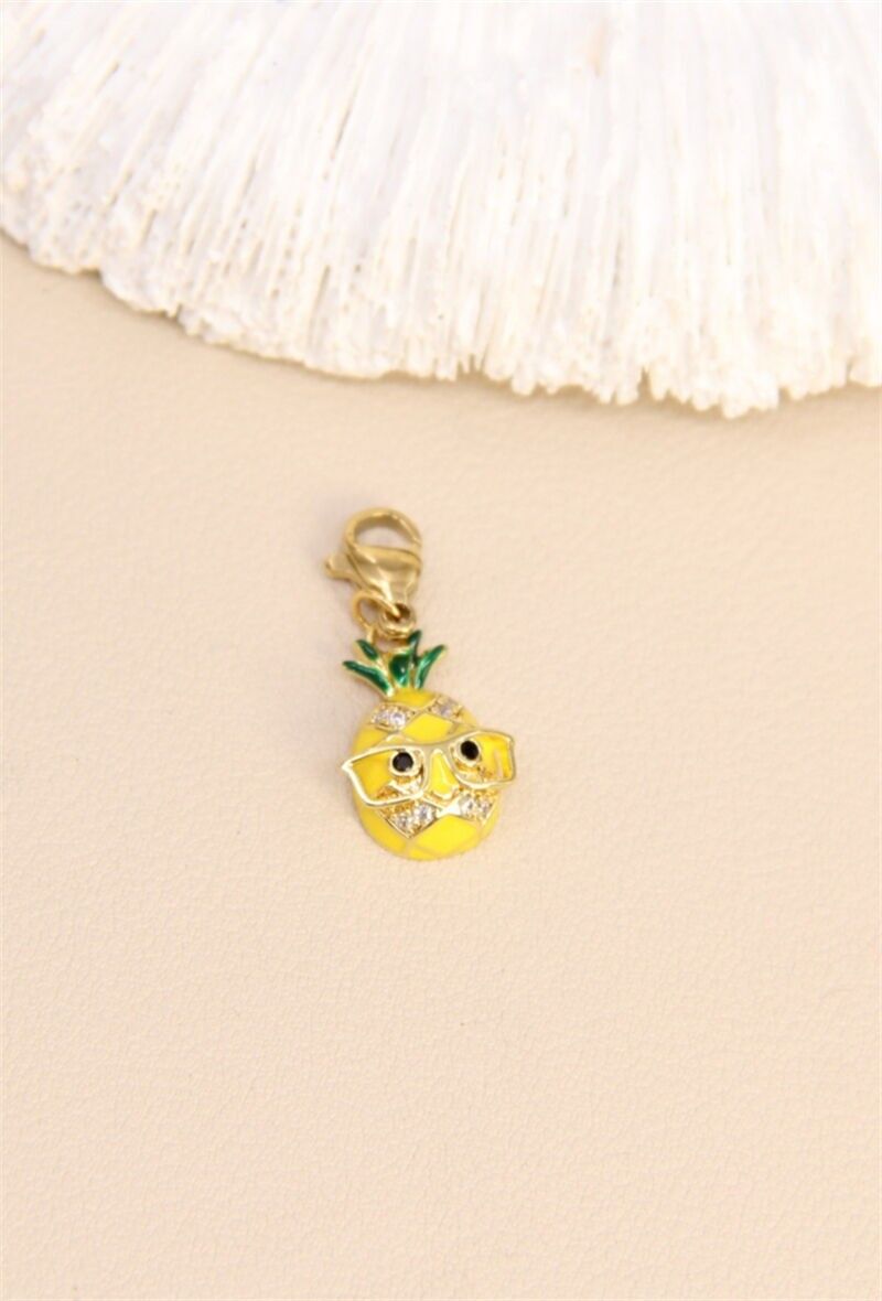 Ananas-Anhänger aus Edelstahl – Das lustige und tropische Accessoire
