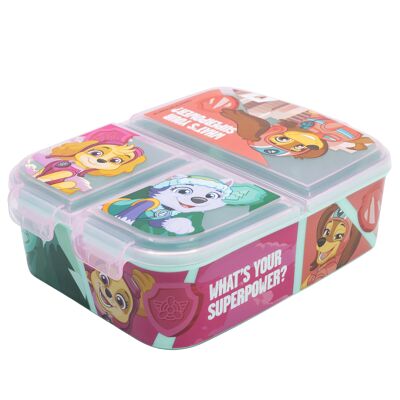 CONSERVARE LA CIOTOLA MULTIPLA PER PANINI PAW PATROL GIRL SUPERPOWERS