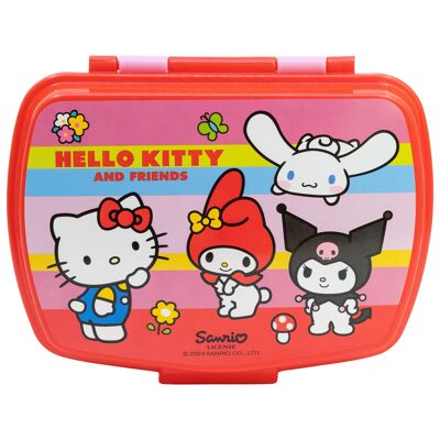 CIOTOLA RETTANGOLARE PER PANINI STOR HELLO KITTY E AMICI