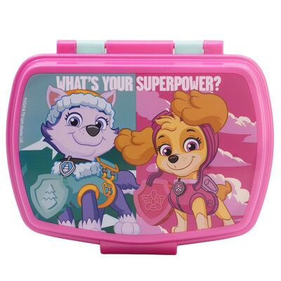 STOR SANDWICHERA RECTANGULAR PAW PATROL GIRL SUPERPOWERS