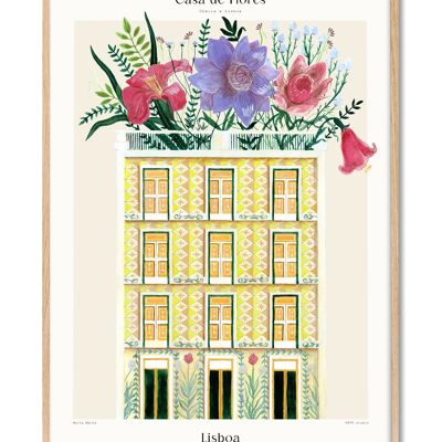 Matos - Casa de Flores - Lisboa - 50x70 cm