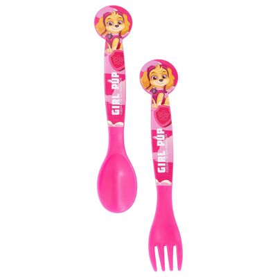 STOR SET 2 COUVERTS PP PAT' PATROUILLE FILLE SUPER POUVOIRS