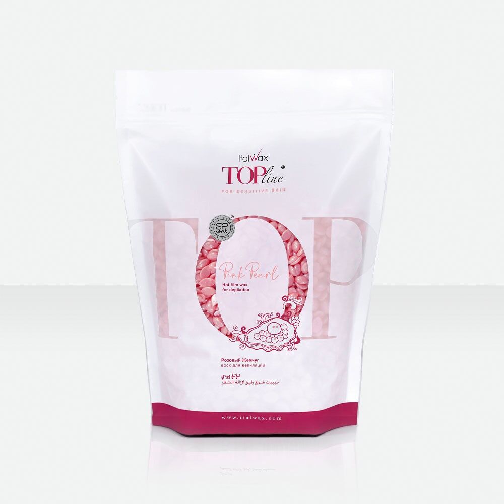 Top Line Pink Pearl - Italwax hot wax without strips