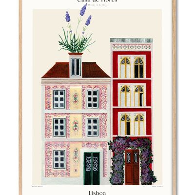 Matos - Casa de Flores - Lisboa III - 50x70 cm